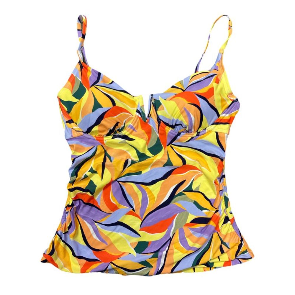 Anne Cole Women's Adjustable Strap Tankini Swim Top - Sea Grass NWT